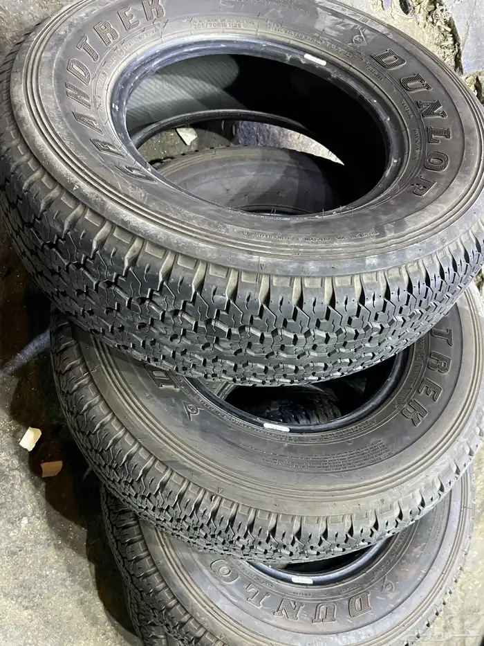 كفرات دلوب  جيب ربع رفوف مقاس 265.70.16 تاريخ 24 آخر السنه 9