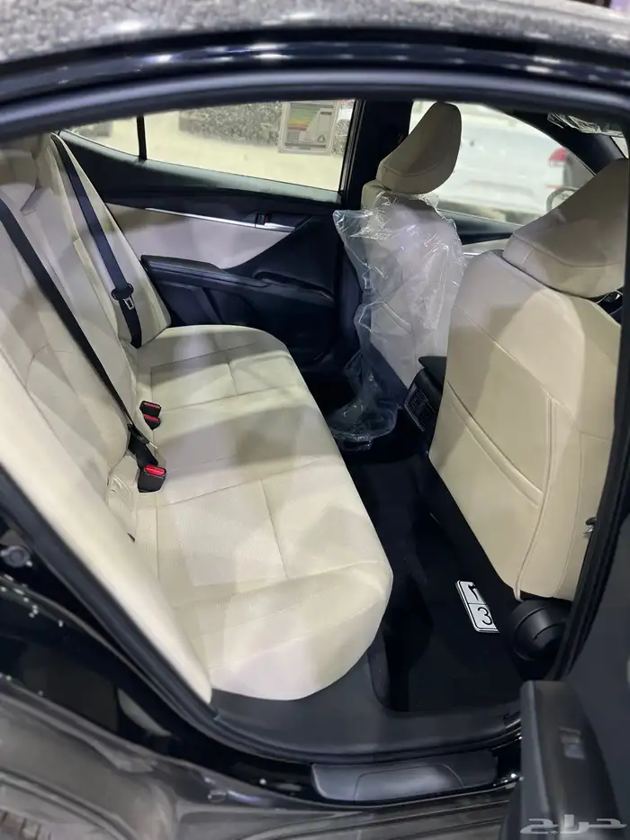 تويوتا كامري 2025 ستاندر سعودي اصفار صادر لوحات 6