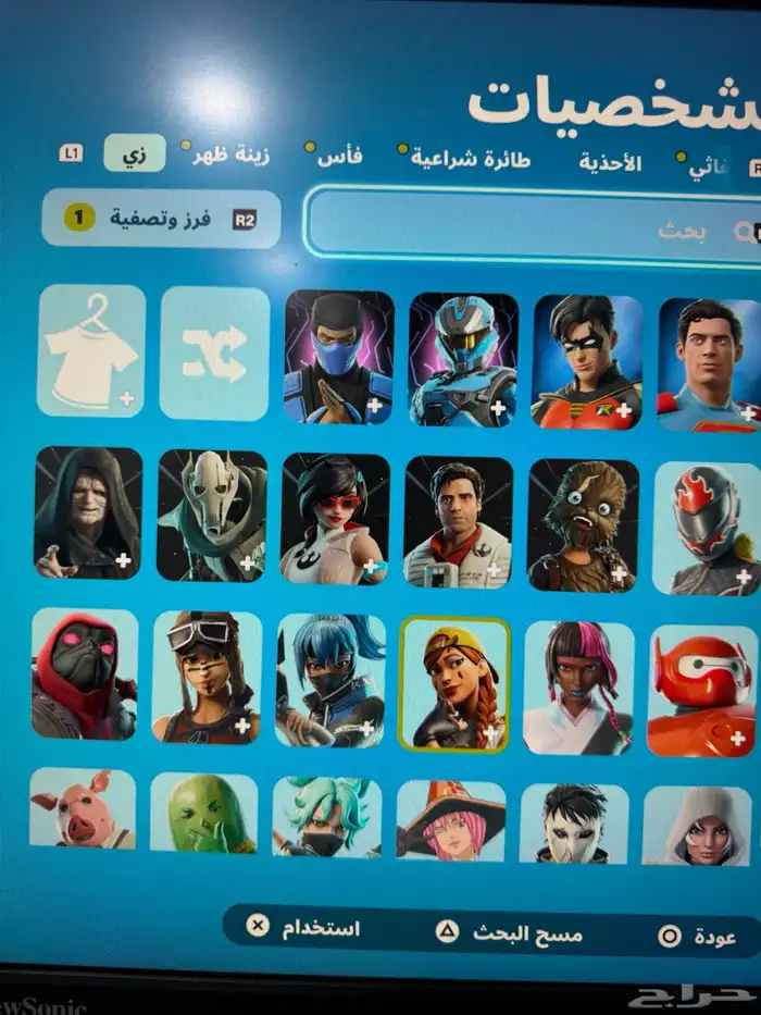 تأجير حساب فورت نايت 12