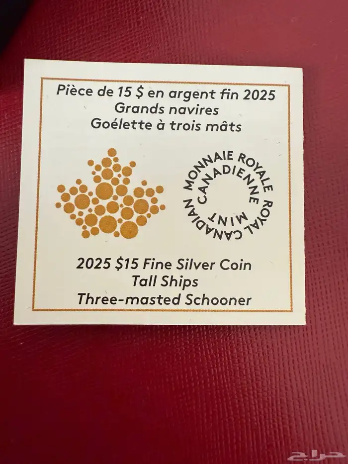 عملة معدنية فضة نقية 99.99 بالمئة إصدار محدود 5