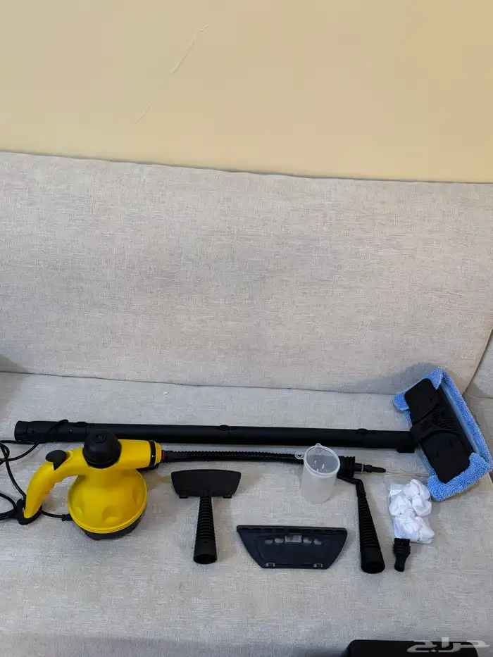 مكنسة بخار لتنظيف الكنب والفرن جديده 1