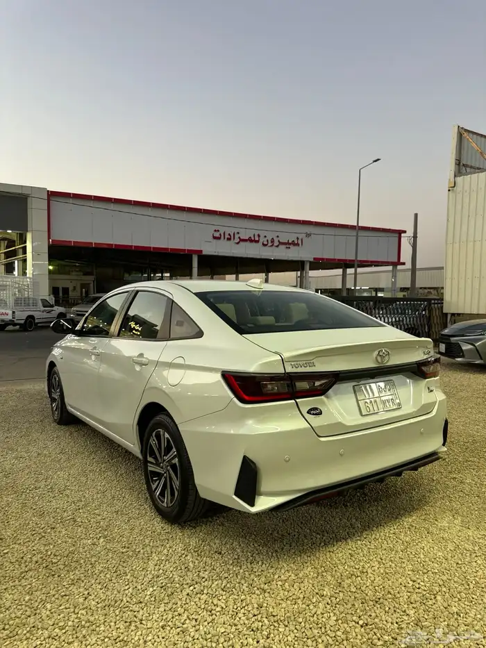 تويوتا يارس 2024 سعودي Y بلس ابيض عداد 60 الف 7