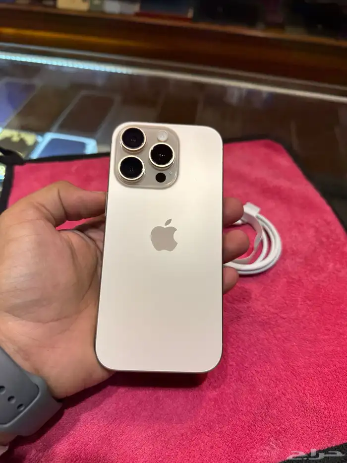 آيفون 16 برو 1تيرا قيقاء صحراوي بطارية 89 شرق اوسط 3