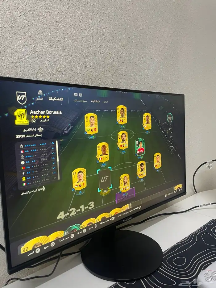 شاشه جديده للبيع 120 هيرتز 24 بوصه استعمال شهر 5