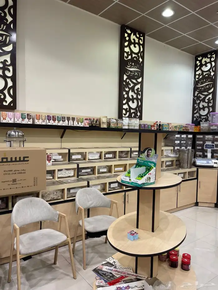 ديكورات محل مكسرات وعطارة للبيع 1