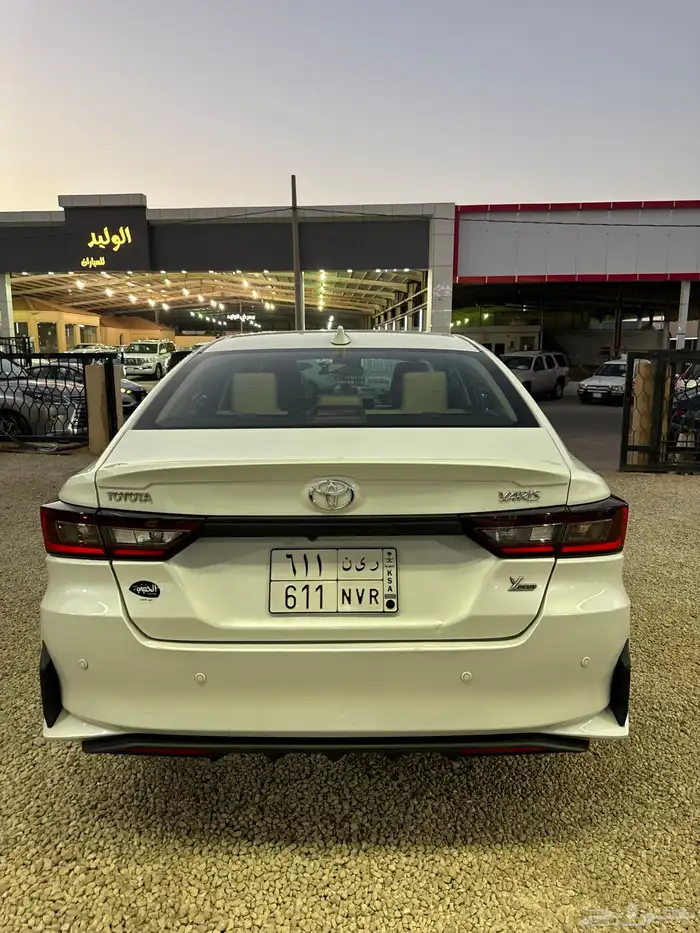 تويوتا يارس 2024 سعودي Y بلس ابيض عداد 60 الف 6
