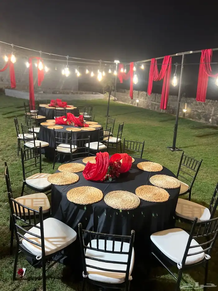 تاجير كراسي طاولات 13