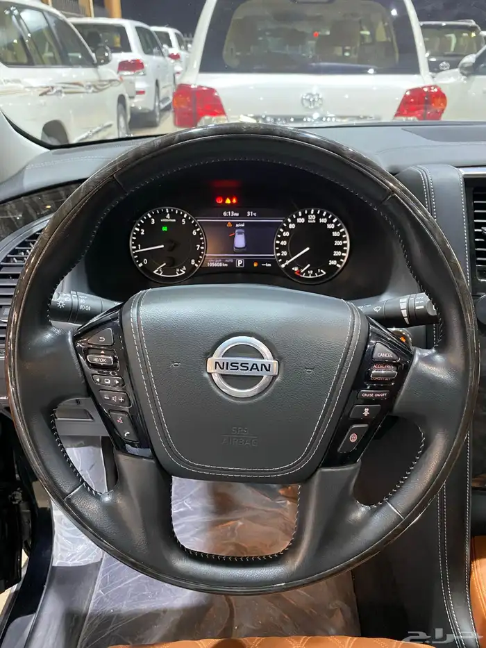 للبيع نيسان باترول 2021 بلاتينيوم سعودي عداد 105 الف 15