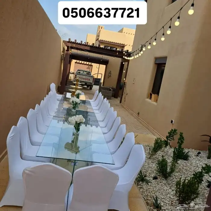 تاجير جلسات شعبيه جلسات مغربيه كراسي وطاولات ودفايات وقهوجيي 5