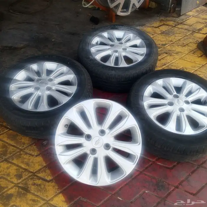 جنوط شفر سبارك مقاس 15 اصلي وكاله نظيف 0