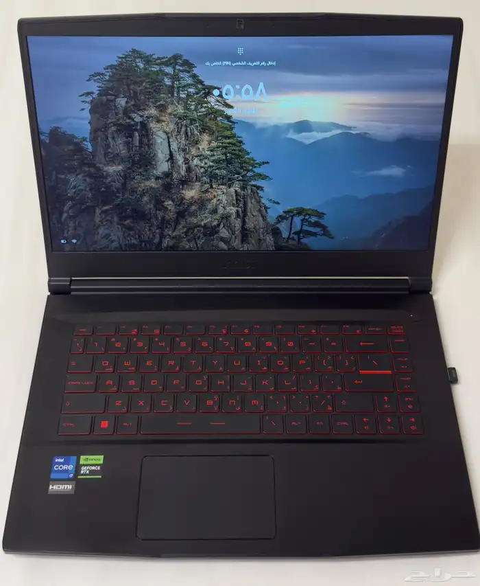 لابتوب قيمتج MSI كالجديد بدون عيوب 0