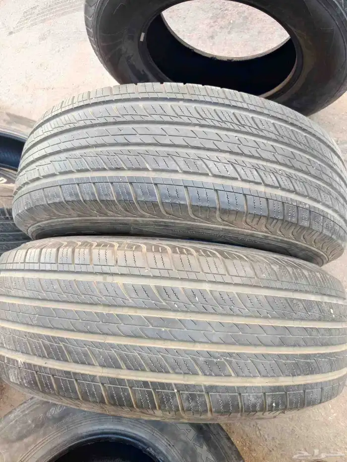 كفرات مستعمل نضيف كرت مقاسها 265 70 17 6