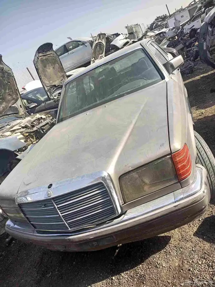 تشليح قطع غيار مرسيدس 126 0