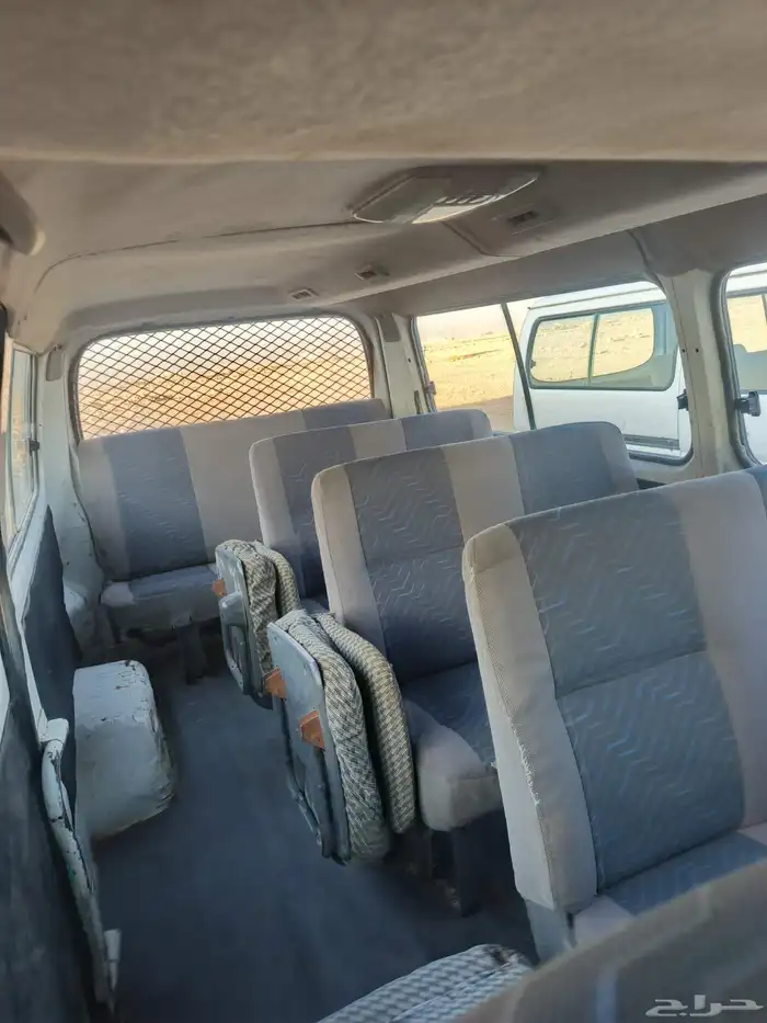 باص نيسان اورفان بنزين موديل 2011. مفحوص و الاستماره جديد 2