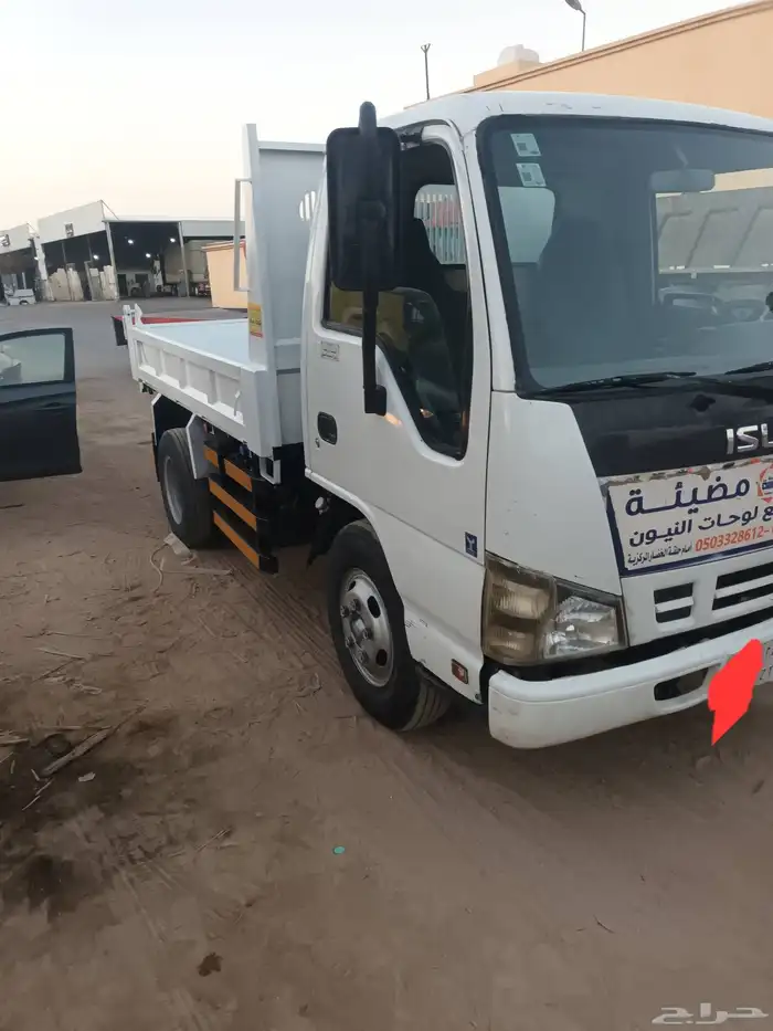 ايسوزو دينا قلاب شاست 3متر صندوق ترحيم ورشه مفحوص ومجدد 1