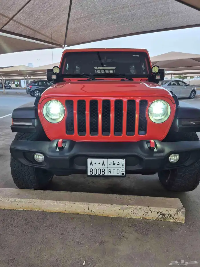 رانجلر سبورت لمتد 2018 مميز برتقالي 11