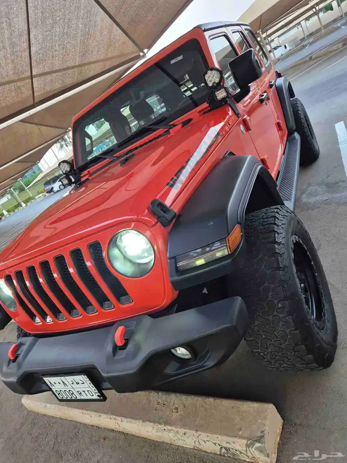 رانجلر سبورت لمتد 2018 مميز برتقالي 1