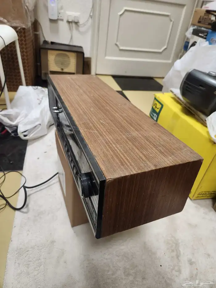 راديو خشبي اثري 1