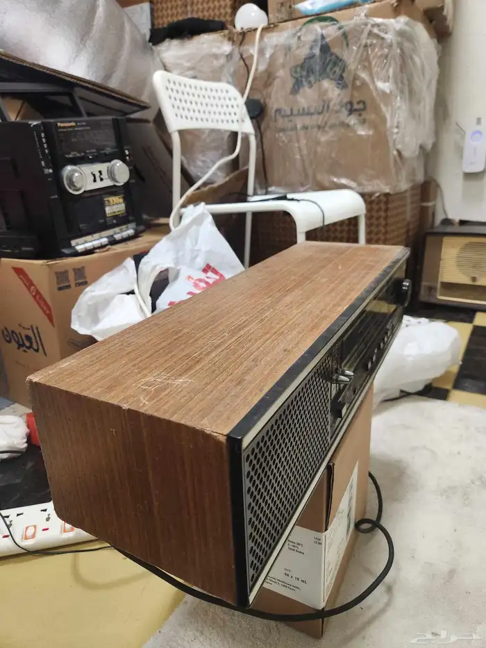 راديو خشبي اثري 2