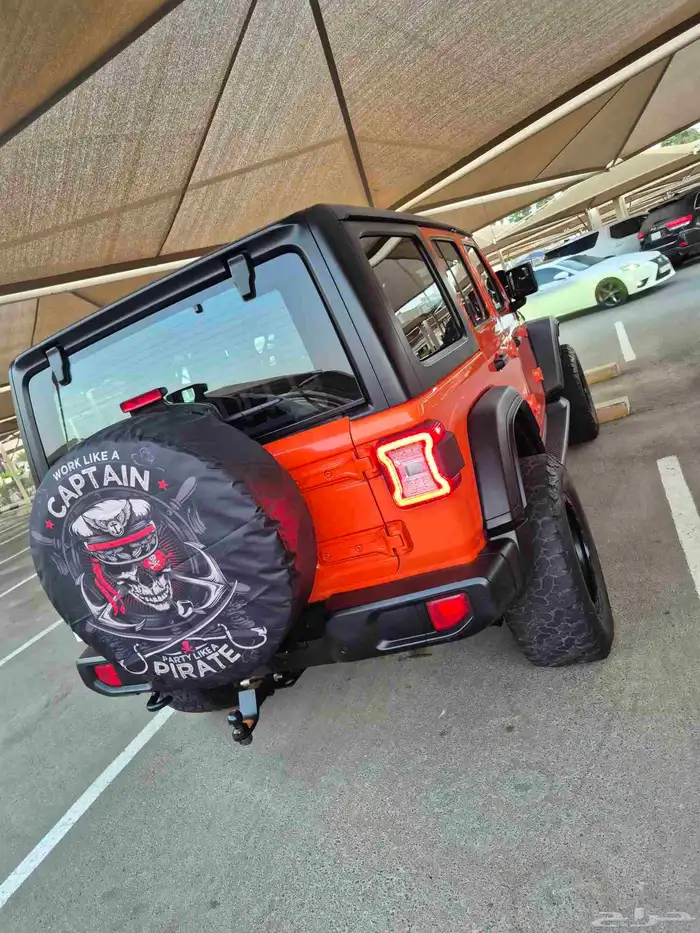 رانجلر سبورت لمتد 2018 مميز برتقالي 9