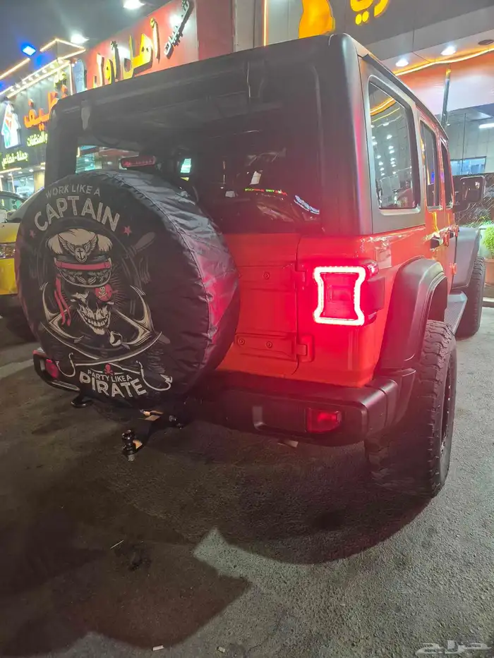 رانجلر سبورت لمتد 2018 مميز برتقالي 25