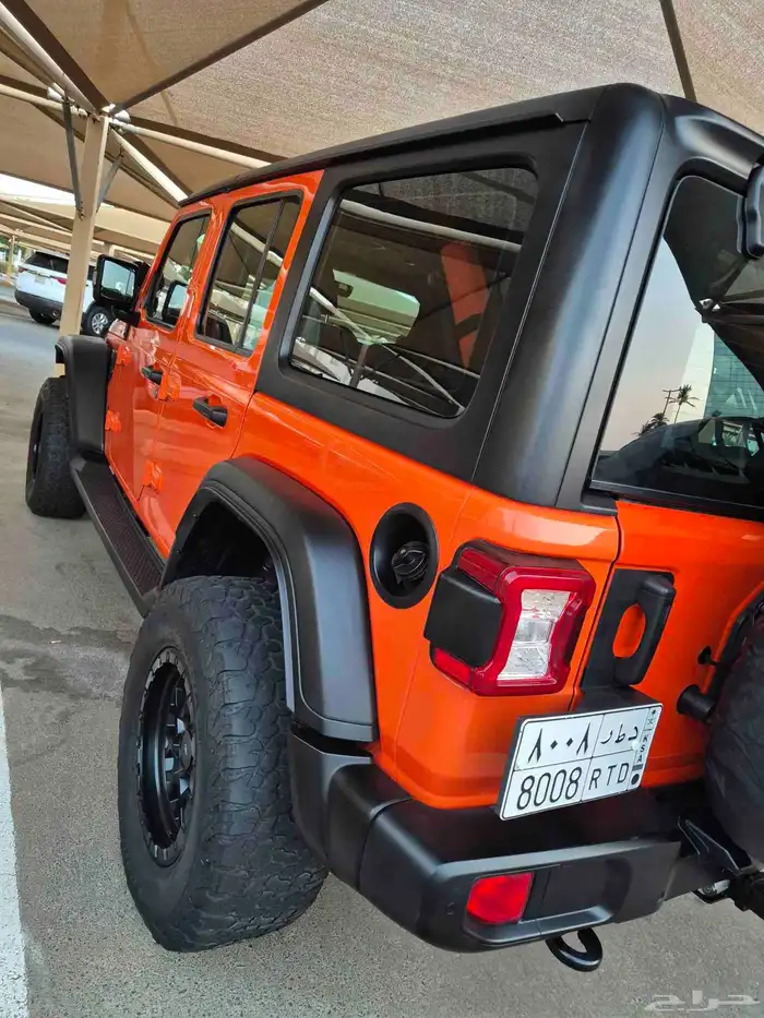 رانجلر سبورت لمتد 2018 مميز برتقالي 10