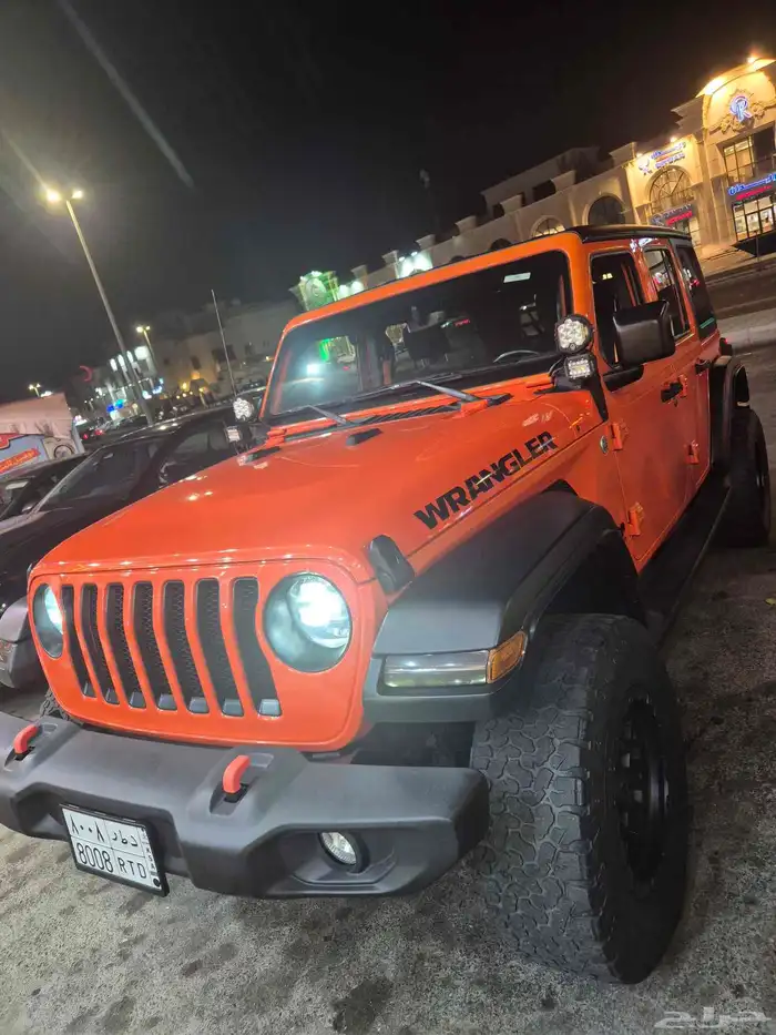 رانجلر سبورت لمتد 2018 مميز برتقالي 24