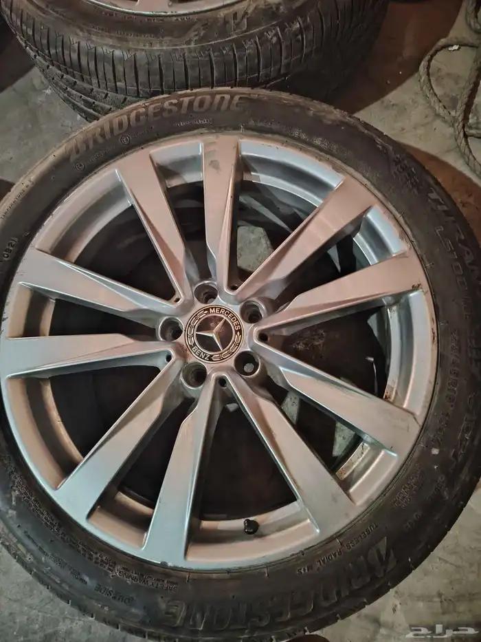 جنوط مرسديس وكالة معاالكفرات برجستون للبيع علا السوم 2