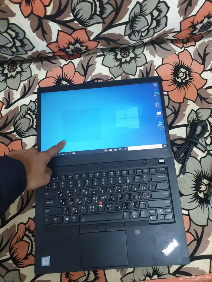 لابتوب ثنك باد لمس معالج Ci7 رام 16 هارد التخزين 512sd بصمة 8