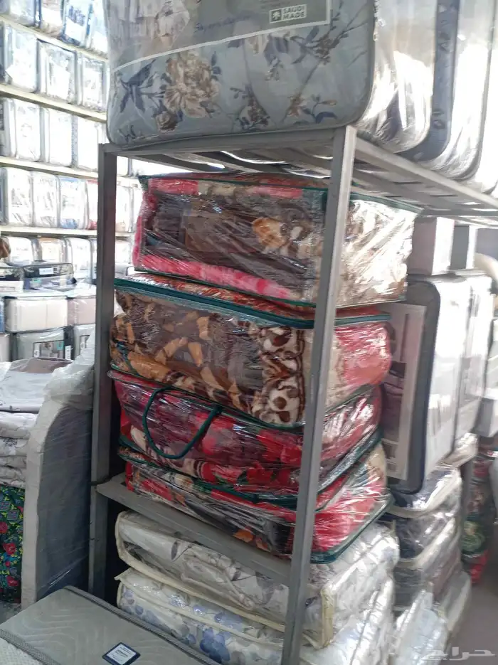 سراير خشب سرير حديد دورين مراتب نفرين تجهيز سكن عمال 4