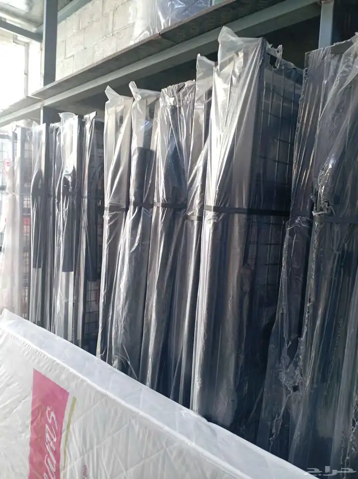 سراير خشب سرير حديد دورين مراتب نفرين تجهيز سكن عمال 1