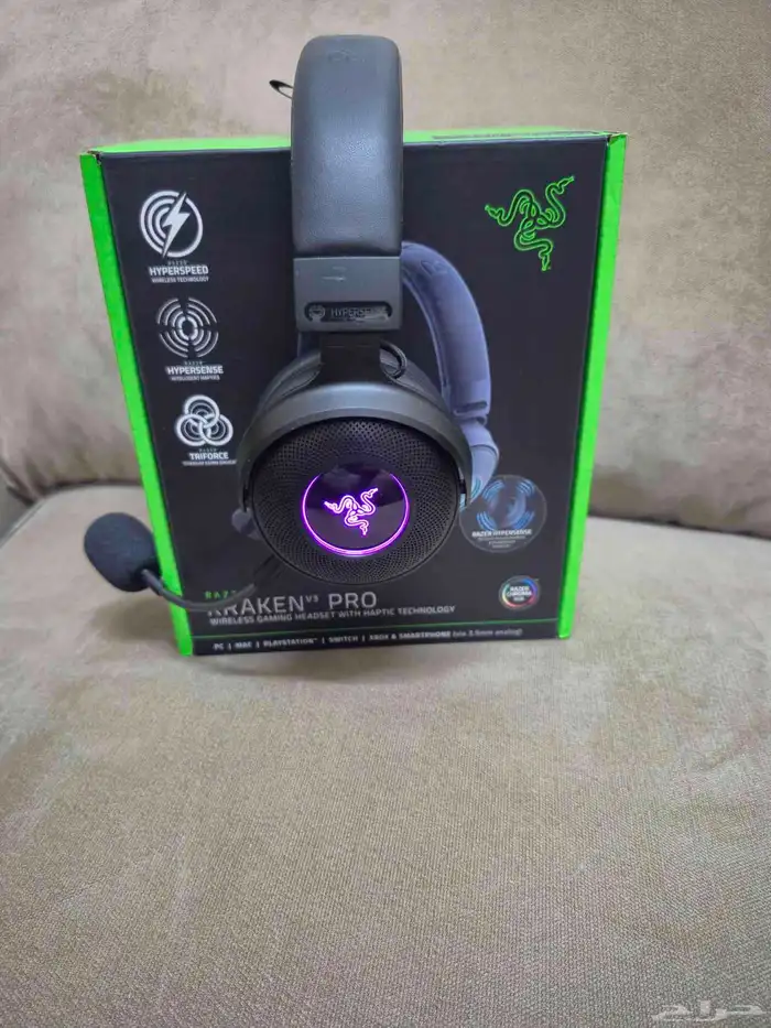 سماعة ريزر كاركن برو لا سلكي 3