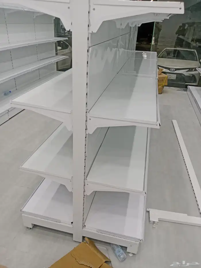 لبيع جميع انواع الرفوف الجديده رفوف التخزين ارفف منازل 4