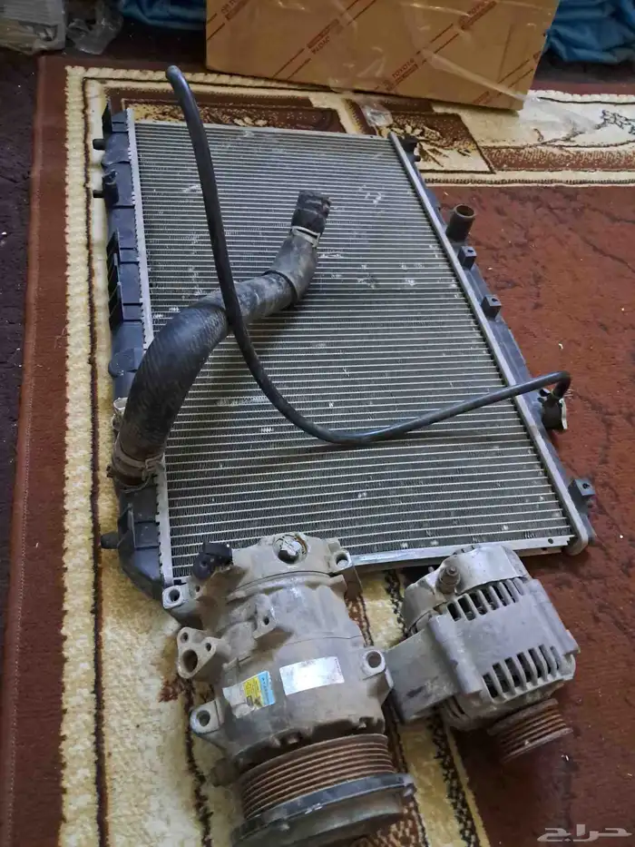 قطع كامري للبيع رديترار مويه وكمبروسر ودينمو كامري من2002 3