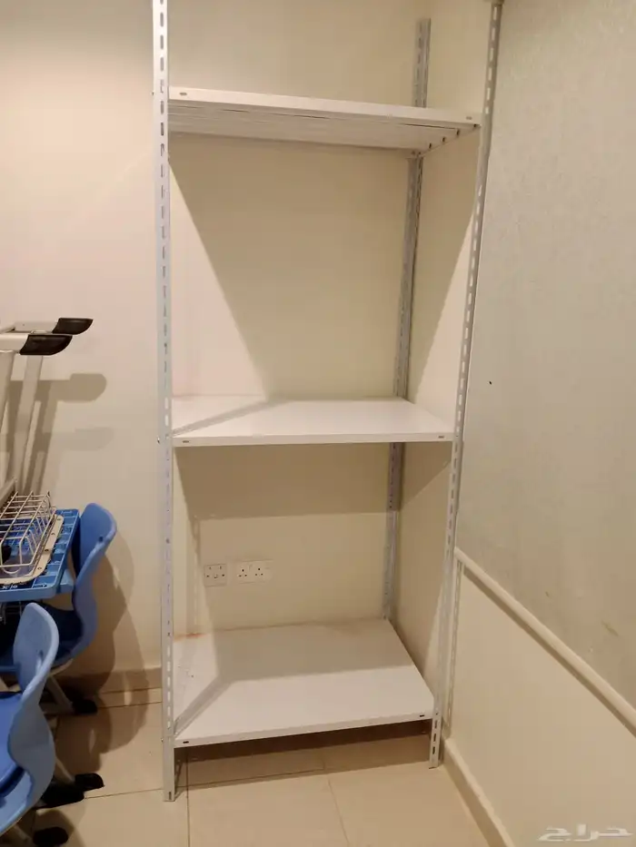 لبيع جميع انواع الرفوف الجديده رفوف التخزين ارفف منازل 2