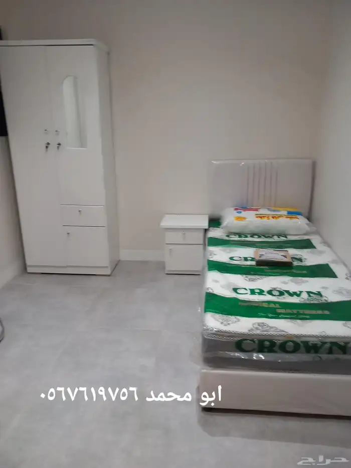 اقوي العروض لدينا غرفه نوم نفر بي 550 ريال فقط 6