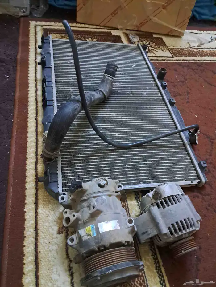 قطع كامري للبيع رديترار مويه وكمبروسر ودينمو كامري من2002 0