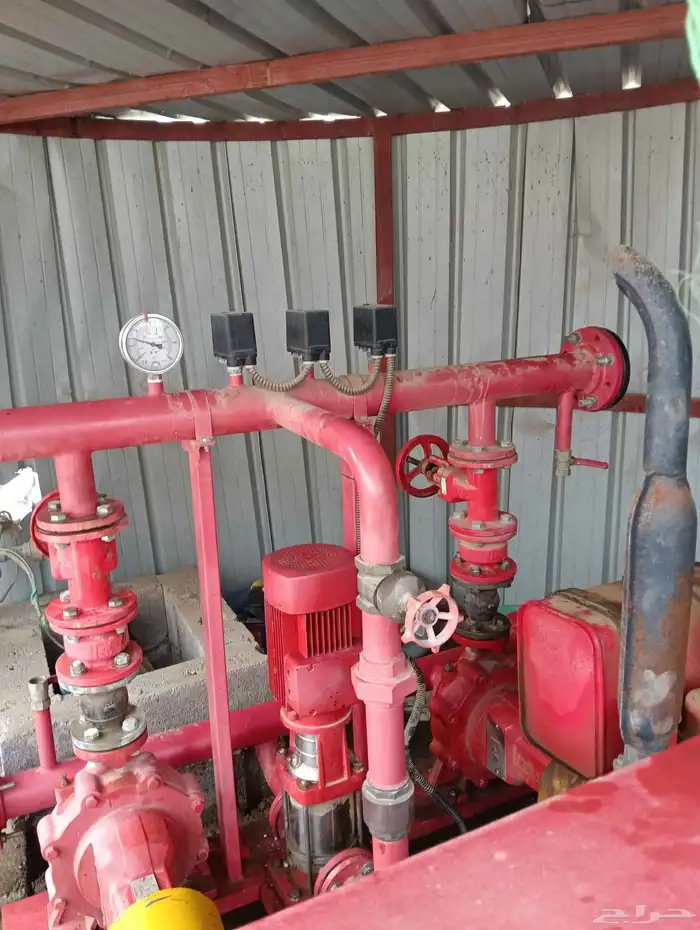 فني مضخات حريق صيانة وتركيب مضخات ورشاشات وصناديق انظار صيان 3