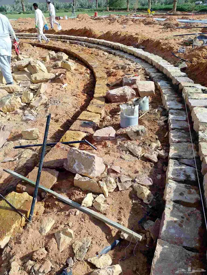 مقاول حجر طبيعي ديكورات السعودية 0