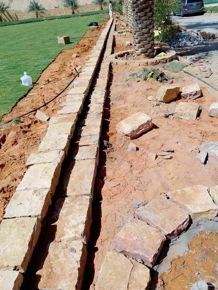 مقاول حجر طبيعي ديكورات السعودية 1