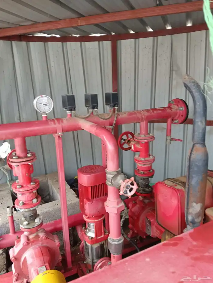 فني مضخات حريق صيانة وتركيب مضخات ورشاشات وصناديق انظار صيان 4