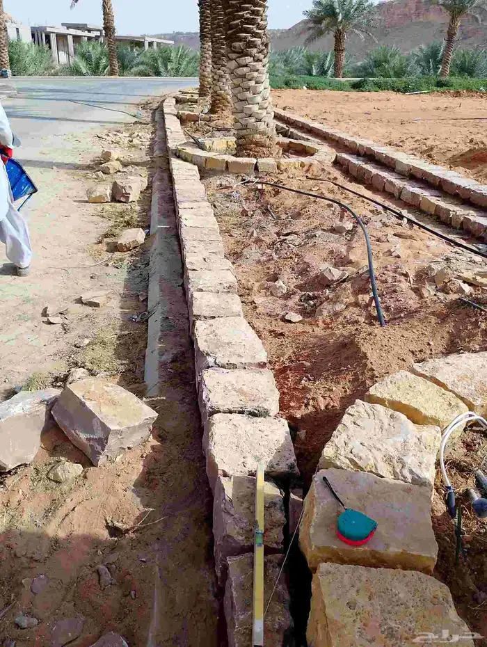 مقاول حجر طبيعي ديكورات السعودية 2