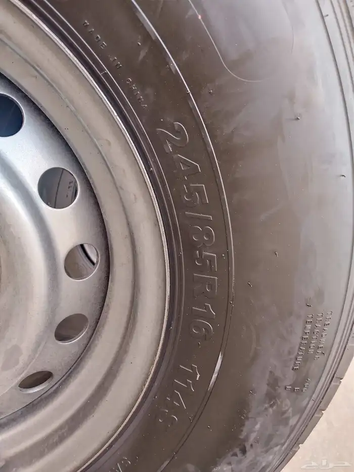 كفرات شاهين مع جنوط هلل مقاس 16 1