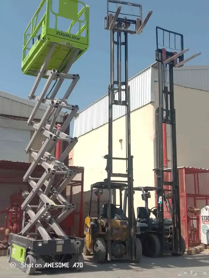 سيزرلفت سيزر لفت كهرباء ديزل للايجار يومي وشهري 6