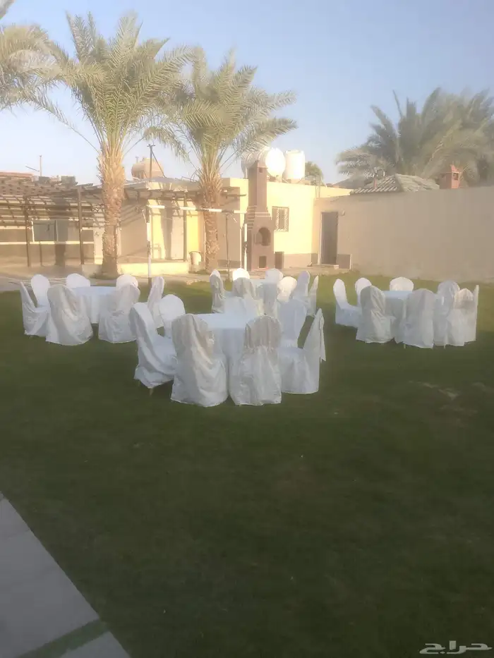 تاجير كراسي وطاولات تاجير جلسات شعبيه قهوجيين وصبابين الرياض 0