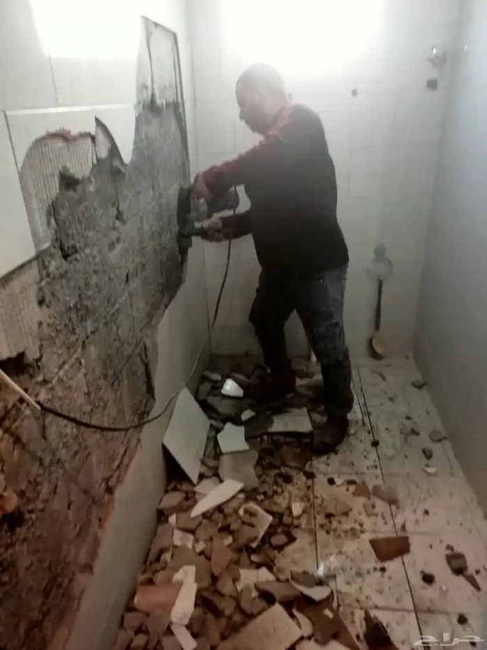 اعمال ترميم وهدم وترميم تكسير ولياسه 9