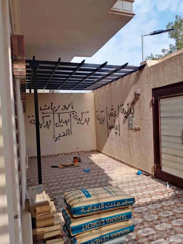 مظلات حديد وي سيارات خصم 15 6