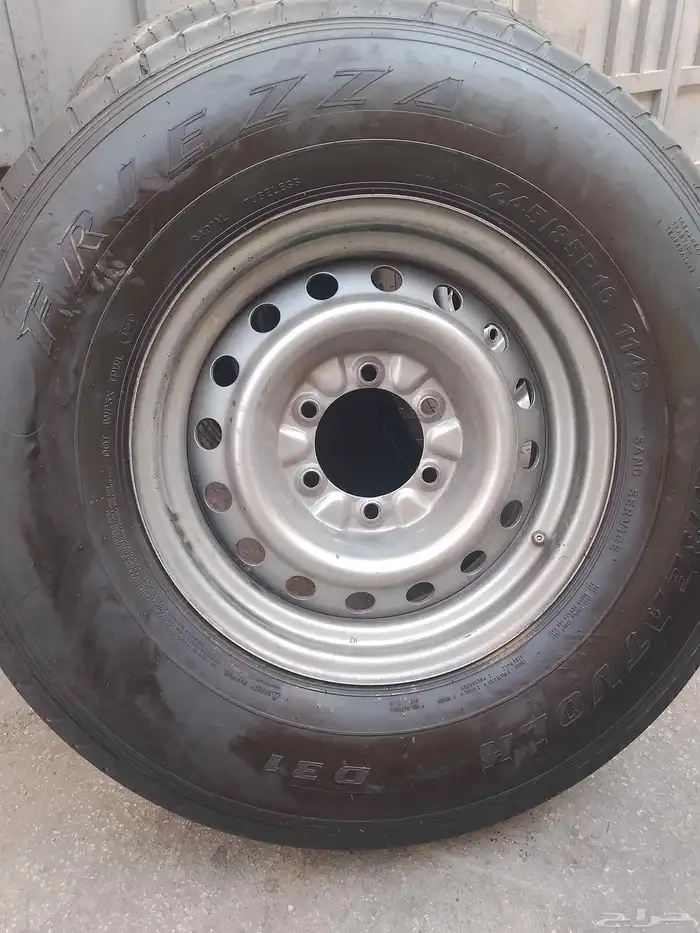 كفرات شاهين مع جنوط هلل مقاس 16 7