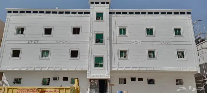 ديكورات خارجية اسمنتيه لياسه ملونه بطحاء الرياض بديل الحجر 16