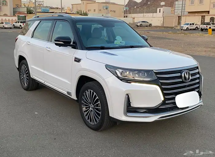 شانجان 2021رويال CS95 فل كامل أبيض سقف أسود شررط بدي محركات 9